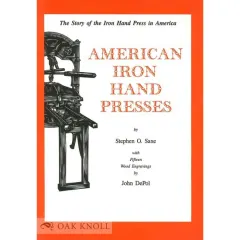 Coperta cărții American Iron Hand Presses