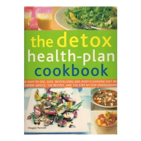 Coperta cărții The detox health-plan cookbook