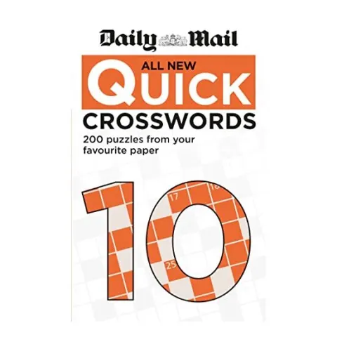 Coperta cărții Daily Mail All New Quick Crosswords 10