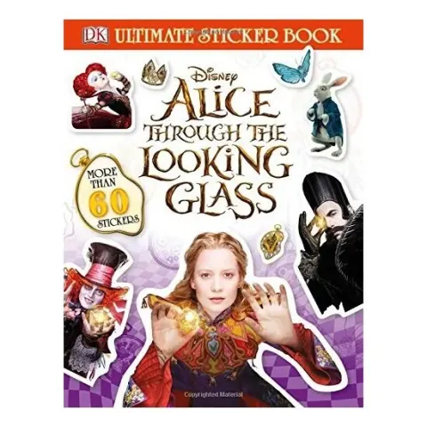 Coperta cărții Alice Through the Looking Glass