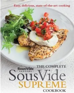 Coperta cărții The Complete Sous Vide Supreme Cookbook, Jo McAuley