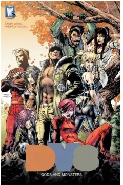 Coperta cărții DV8, Brian Wood
