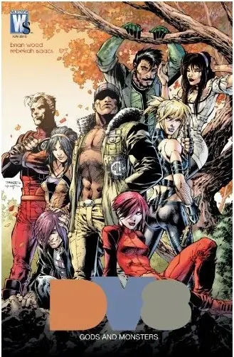 Coperta cărții DV8, Brian Wood