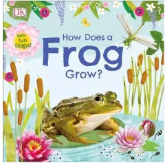 Coperta cărții How Does a Frog Grow?, DK Publishing