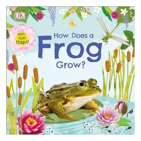 Coperta cărții How Does a Frog Grow?, DK Publishing