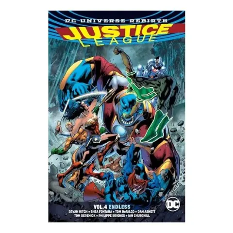 Coperta cărții Justice League, BRYAN HITCH