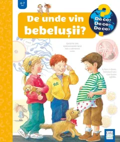 Coperta cărții De unde vin bebelușii?