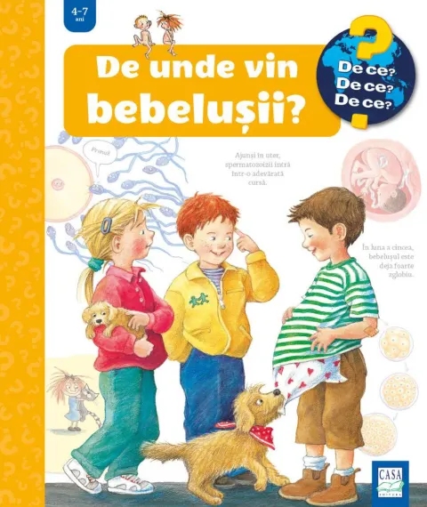 Coperta cărții De unde vin bebelușii?