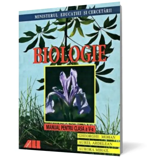 Coperta cărții Biologie. Manual pentru clasa a V-a