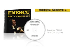 Coperta cărții George Enescu. Simfonia nr. 4