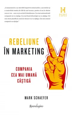 Coperta cărții Rebeliune în marketing
