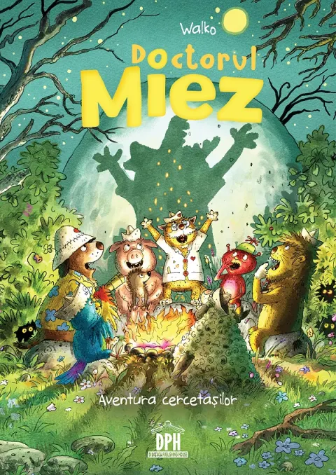 Coperta cărții Doctorul Miez. Aventura cercetasilor