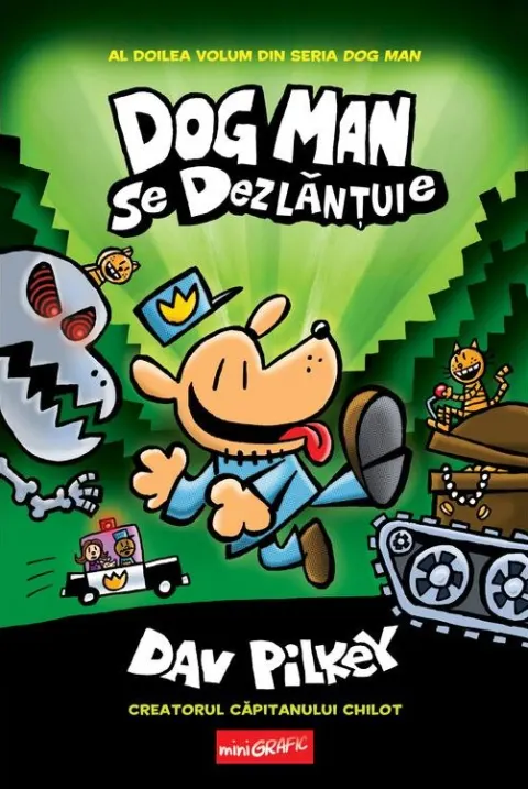 Coperta cărții Dog Man 2. Dog Man se dezlănțuie