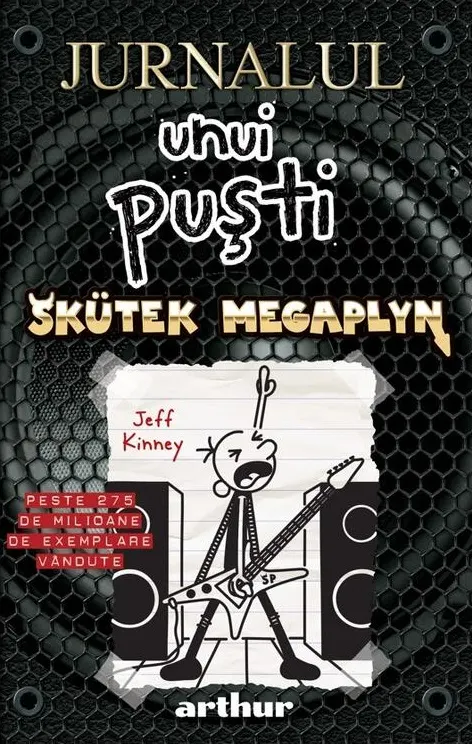 Coperta cărții Jurnalul unui puști 17. Skütek Megaplyn