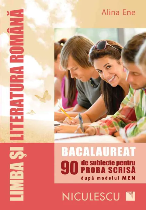 Coperta cărții Limba și literatura română. Bacalaureat. 90 de subiecte pentru PROBA SCRISĂ după modelul MEN