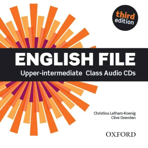 Coperta cărții English File 3E Upper-intermediate Class Audio CDs