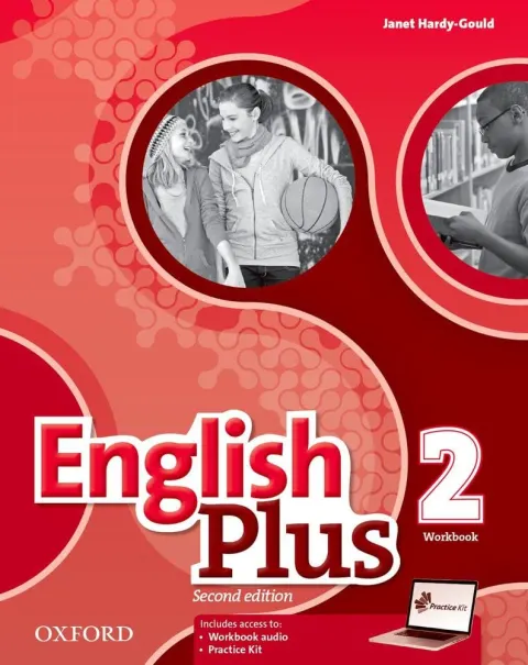 Coperta cărții English Plus 2E Level 2 Workbook with access to Practice Kit- REDUCERE 50%