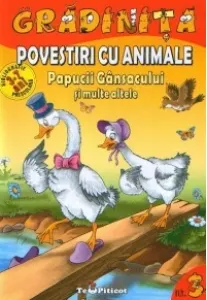Coperta cărții Povestiri cu animale : Papucii Gansacului si multe altele