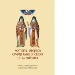 Coperta cărții Acatistul Sfintilor Cuviosi Paisie si Cleopa de la Sihastria (format mic)