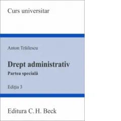 Coperta cărții Drept administrativ. Partea speciala. Editia 3