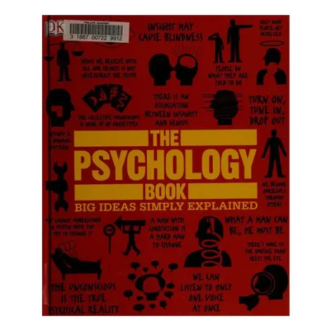 Coperta cărții The psychology book