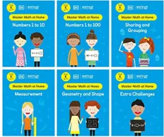 Coperta cărții Math - No Problem! Collection of 6 Workbooks, Kindergarten Ages 5-6