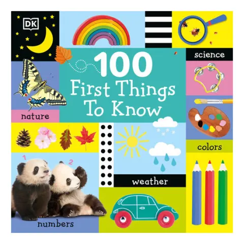 Coperta cărții 100 first things to know