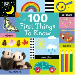 Coperta cărții 100 first things to know
