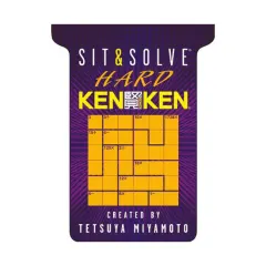 Coperta cărții Sit and Solve Hard Ken Ken