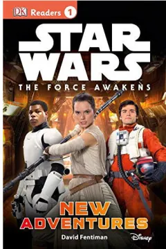 Coperta cărții Star Wars, the Force awakens: new adventures