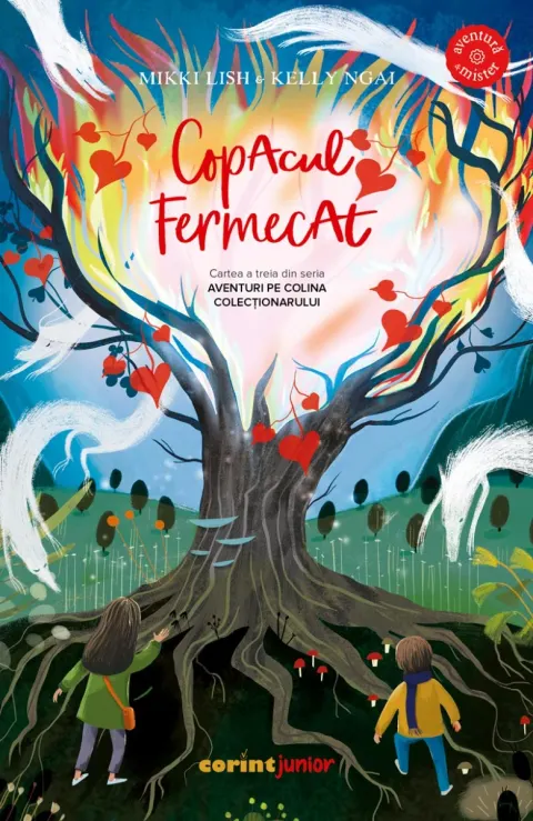 Coperta cărții CopAcul FermecAt (cartea a treia din seria Aventuri pe colina colecționarului)