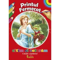 Coperta cărții Citim si coloram - Printul Fermecat