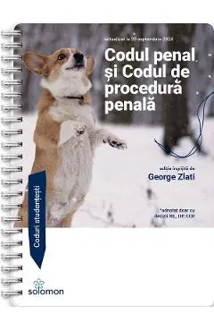Coperta cărții Codul penal si Codul de procedura penala Act. 20 septembrie 2024 Ed. Spiralata