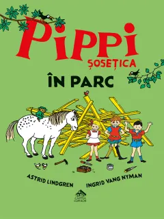 Coperta cărții Pippi Șosețica în parc