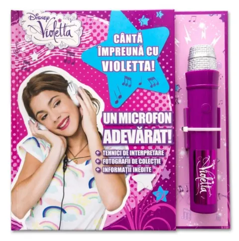 Coperta cărții Disney. Cântă împreună cu Violetta!