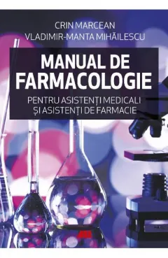 Coperta cărții Manual de farmacologie pentru asistenți medicali și asistenți de farmacie