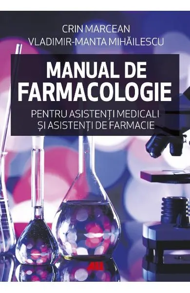 Coperta cărții Manual de farmacologie pentru asistenți medicali și asistenți de farmacie