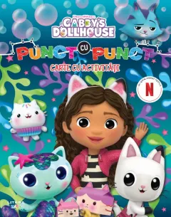 Coperta cărții Gabby's Dollhouse. Punct cu punct. Carte cu activitati