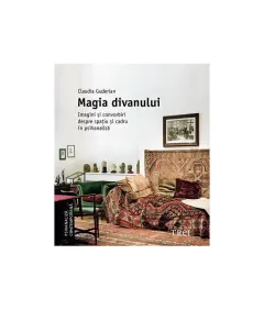 Coperta cărții Magia divanului. Imagini și convorbiri despre spațiu și cadru în psihanaliză