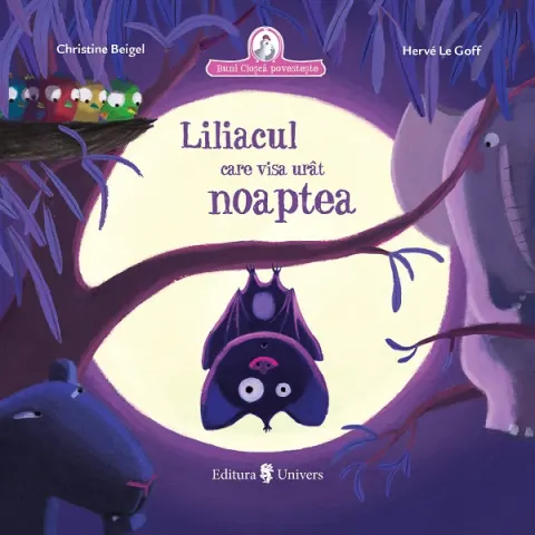 Coperta cărții Liliacul care visa urât noaptea