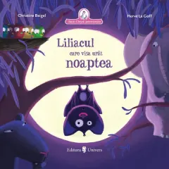 Coperta cărții Liliacul care visa urât noaptea