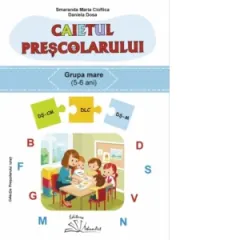 Coperta cărții Caietul prescolarului - grupa mare (5-6 ani)