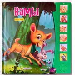 Coperta cărții Bambi. Carte cu sunete