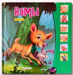 Coperta cărții Bambi. Carte cu sunete