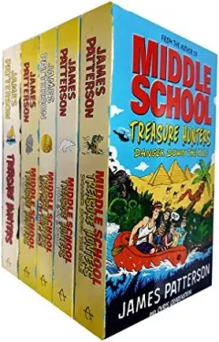 Coperta cărții Middle School Treasure Hunters Series Collection 5 Books Set