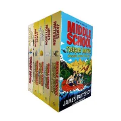 Coperta cărții Middle School Treasure Hunters Series Collection 5 Books Set