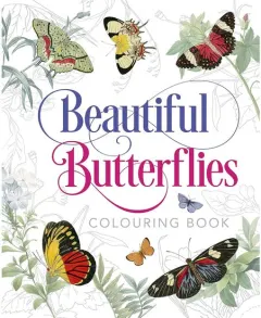 Coperta cărții Beautiful Butterflies Colouring Book