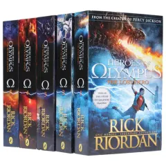 Coperta cărții The Heroes Of Olympus The Complete 5 Books Collection Set By Rick Riordan