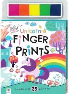 Coperta cărții Unicorn Finger Prints Kit