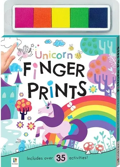 Coperta cărții Unicorn Finger Prints Kit